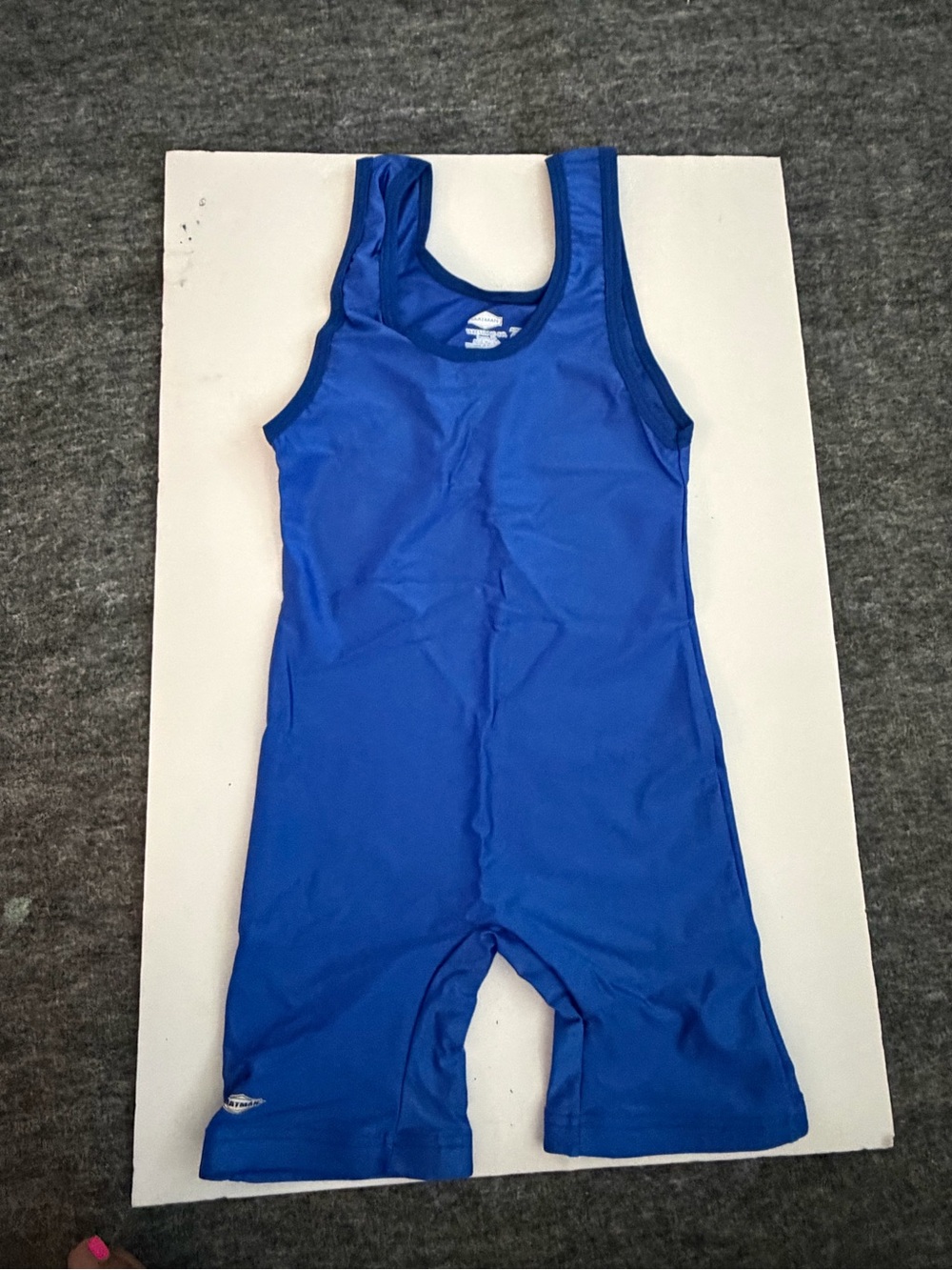 Youth Royal Blue Athletic One-Piece Bodysuit